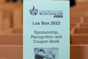 Men's Club Lox Box Packing - March, 2023